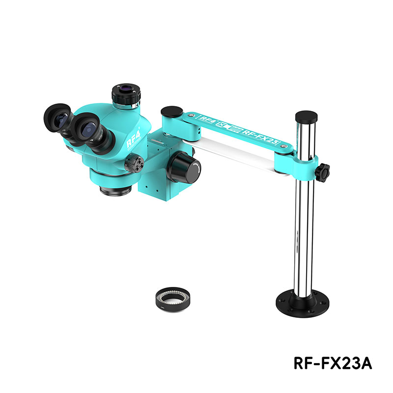 Тринокулярный микроскоп RF4 RF – обзор и цена Stereo Trinocular Microscope Pcb