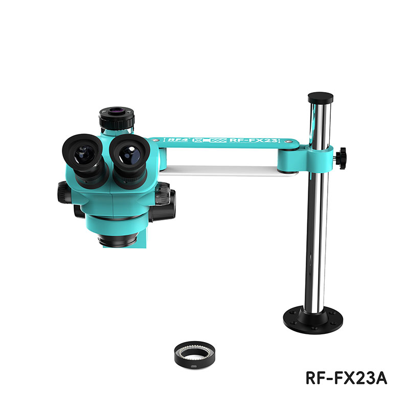 Тринокулярный микроскоп RF4 RF – обзор и цена Stereo Trinocular Microscope Pcb