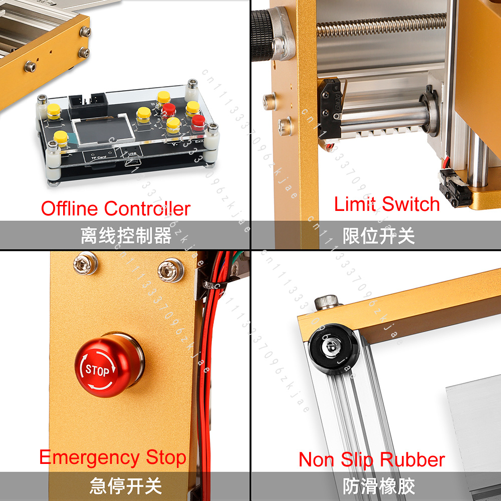 Офлайн-мини-фрезерный станок с – обзор и цена Mini Laser Engraver Cnc Router